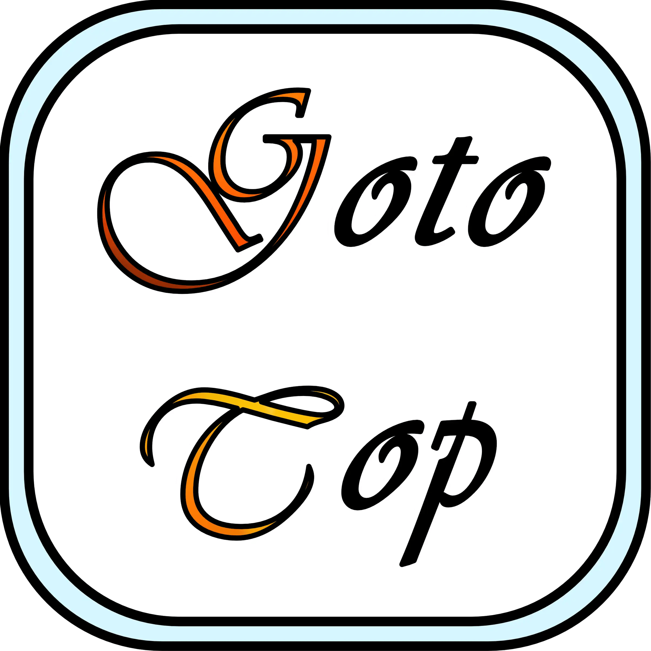 Goto top button