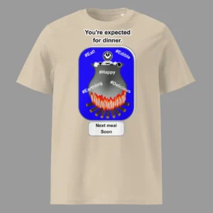 Unisex Organic Cotton T-Shirt Cauldron Angel Desert Dust